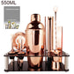 Black/Gold/Rose Gold Boston Cocktail Shaker Set 3-12 Pcs