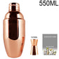 Black/Gold/Rose Gold Boston Cocktail Shaker Set 3-12 Pcs