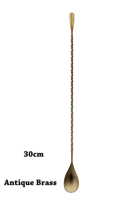 30cm/40cm/50cm Teardrop Cocktail Bar Spoon