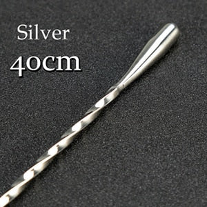 30cm/40cm/50cm Teardrop Cocktail Bar Spoon