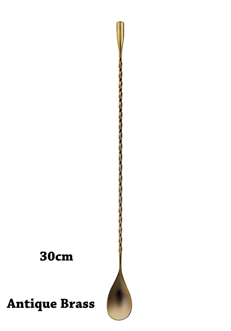 30cm/40cm/50cm Teardrop Cocktail Bar Spoon