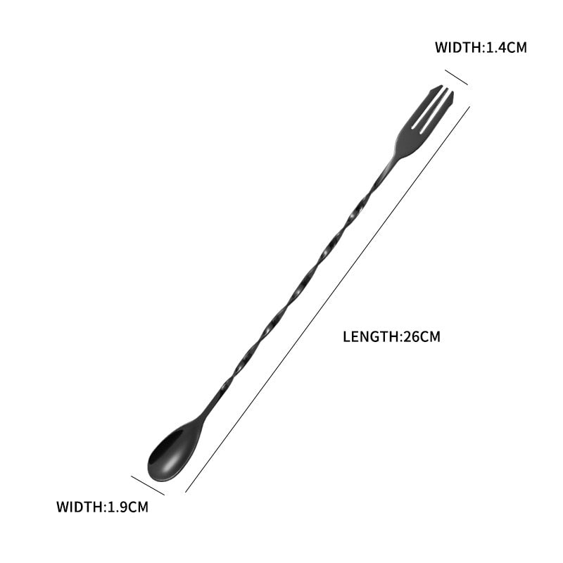 32cm Bar Cocktail Spiral Mixing Spoon